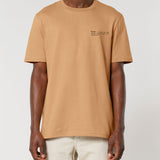 Mens Classic-fit Organic Cotton T-shirt in Sand