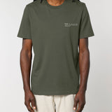 Mens Classic-fit Organic Cotton T-shirt in Pine Green Khaki