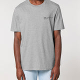 Mens Classic-fit Organic Cotton T-shirt in Rock Grey Marl