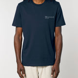Mens Classic-fit Organic Cotton T-shirt in Midnight Navy Blue
