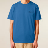 Mens Classic-fit Organic Cotton T-shirt in Morpho Blue