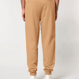 Mens Organic Cotton Relaxed-fit Joggers in Sand