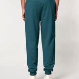 Mens Organic Cotton Relaxed-fit Joggers in Ocean Blue