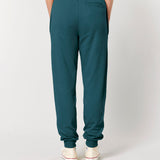 Womens Organic Cotton Relaxed-fit Joggers in Ocean Blue