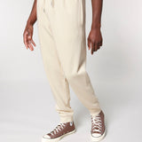 Mens Organic Cotton Relaxed-fit Joggers in Natural Cotton