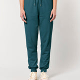 Womens Organic Cotton Relaxed-fit Joggers in Ocean Blue