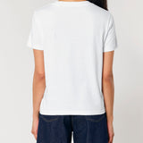 Womens Classic-fit Organic Cotton T-shirt in Snow White