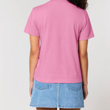 Womens Classic-fit Organic Cotton T-shirt in Azalea Pink